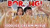 MUKBANG RIBUAN ES KRIM MIXUE?! LANGSUNG DI GEPREK!! DINGIN BEKU!