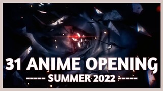 31 Anime Opening Summer 2022 V1