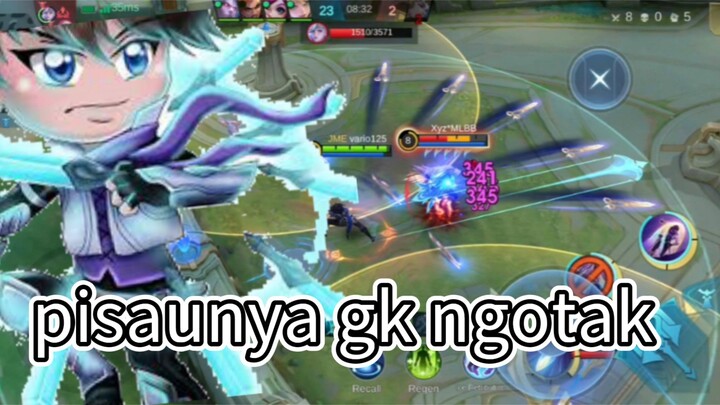 gusion menggila MLBB