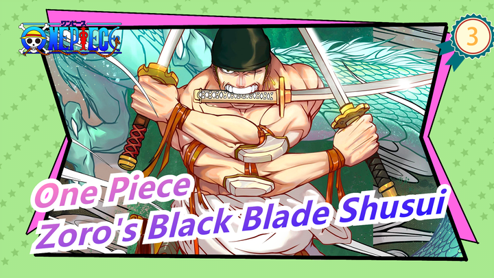 [One Piece] Make a Zoro's Black Blade Shusui_3