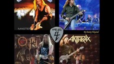 The Big Four Of Thrash Metal,🤟🤟🤟