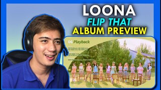 LOONA - "FLIP THAT" Summer Special Mini Album Preview REACTION