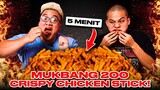 MUKBANG 200 CRISPY CHICKEN STICK 5 MENIT! ft. DADDY GEE