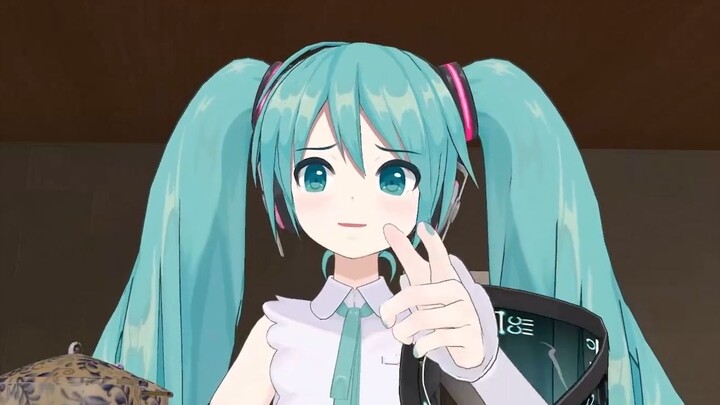 Hatsune Miku menyampaikan pidato penting pada peringatan 10 tahun Luo Tianyi