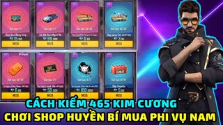 Free Fire 😍 Cách Kiếm Kim Cương Chơi Shop Huyền Bí - Đã Tìm Thấy Thẻ Vô Cực Trong Shop Huyền Bí FF