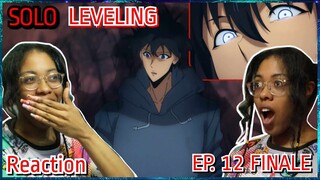 A-FLIPPING-RISE | SO EPIC OMG! 😲🔥⚔️ | SOLO LEVELING Episode 12 Reaction | FINALE |Lalafluffbunny