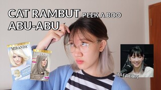 [TUTORIAL] Cat Rambut Peek a Boo Sendiri - Miranda (Super Blue Bleaching + Ash Blonde)