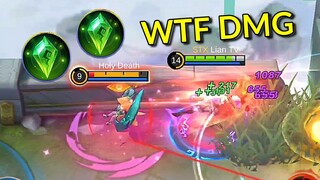 SELENA DOUBLE HOLY CRYSTAL CRAZY DAMAGE | Lian TV | Mobile Legends