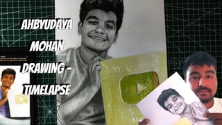 Ahbyudaya Mohan Drawing -Timelapse  | Goutam dutt arts