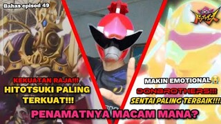 MENUJU PENAMAT MAKIN EMOTIONAL DONBROTHERS NI | EPISOD 49 AVATARO SENTAI DONBROTHERS