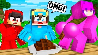 ZOEY Pranked Cash and Nico in Minecraft JJ and Mikey in Minecraft Challenge - Maizen