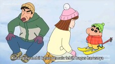 Crayon Shinchan - Bermain Ski Bersama Paman Semashi (Sub Indo)