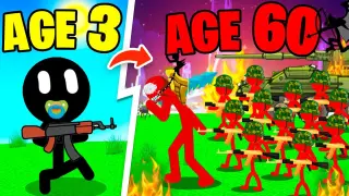 Upgrading BABY ARMY to GOD ARMY in STICK WARS 3!