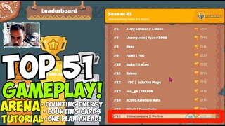 TOP 51 LEADERBOARD ARENA GAMEPLAY! (ARENA TUTORIAL)