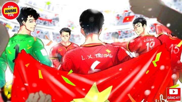 Bóng đá Việt Nam tái hiện trong MANGA Nhật Bản | Tin tức Anime