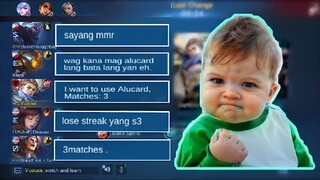 ALUCARD 7 YEARS OLD PRANK 3MATCHES AUTO PICK | MLBB