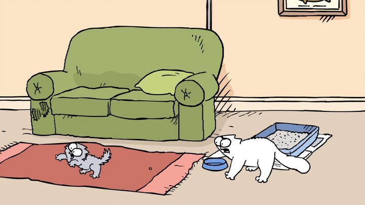 【Simon's Cat】 Crazy Kitten