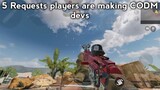 5 requests players are making CODM devs