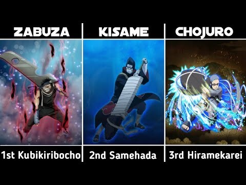All Seven Ninja Swordsmen of the Mist | Naruto and Boruto