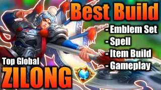 Zilong Best Build 2021 | Top 1 Global Zilong Build | Zilong - Mobile Legends | MLBB