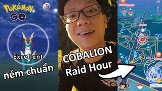 Chi tiết cách ném Excellent dễ dàng boss 5 sao Cobalion trong Pokemon Go