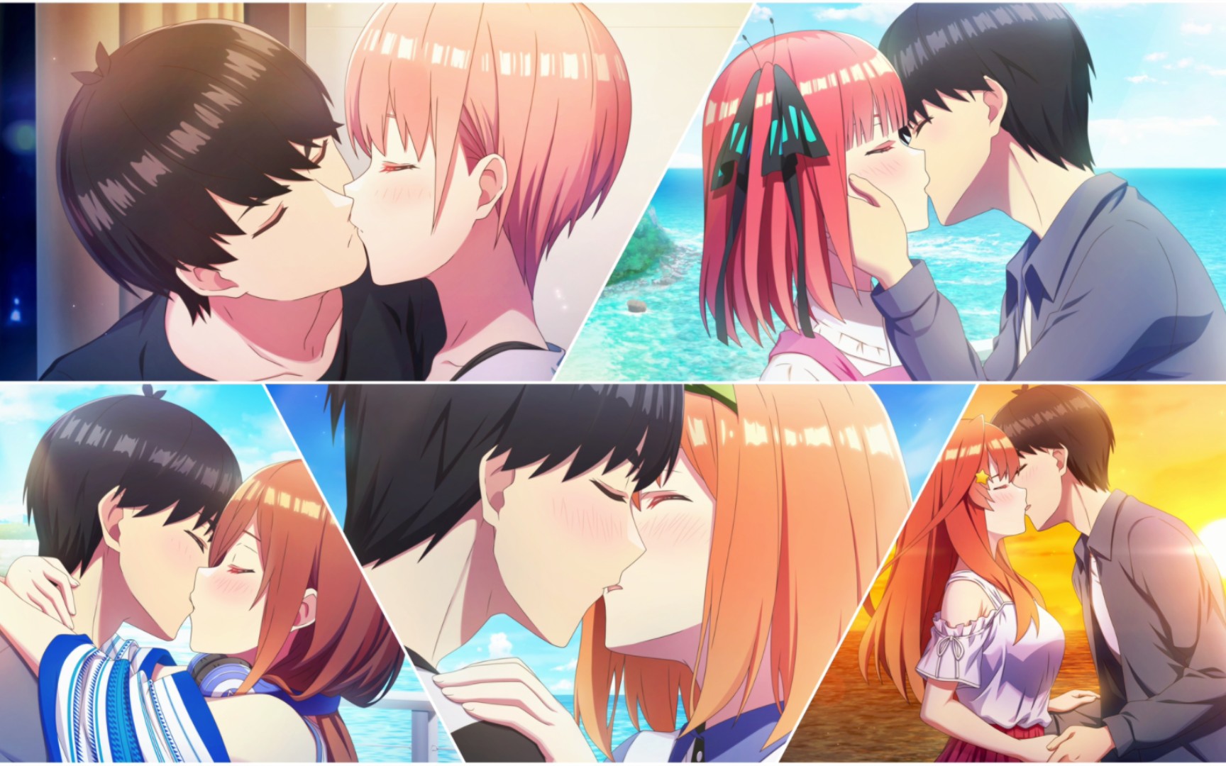 Download Anime Gotoubun no Hanayome, The Five Wedded Bride Sub