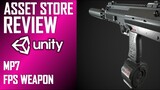 UNITY ASSET REVIEW | MP7 FPS WEAPON | INDEPENDENT REVIEW BY JIMMY VEGAS ASSET STORE