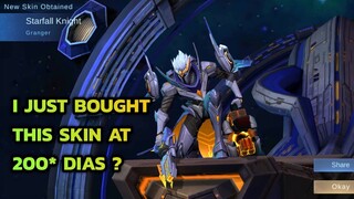 Buying My Favourite Legend Skin || Starfall Knight Legend Skin Draw Mobile Legends Bang Bang || MLBB