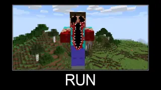 Minecraft wait what meme part 201 (Giant scary Steve)