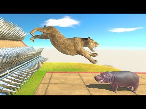 Triple Slide With Spikes - Animal Revolt Battle Simulator
