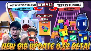 NEW BIG UPDATE 0.62 BETA! 2 MAP BARU TETRIS & HOTWHEELS, 43 NEW SKIN & 1 EMOTE SPECIAL BARU TETRIS