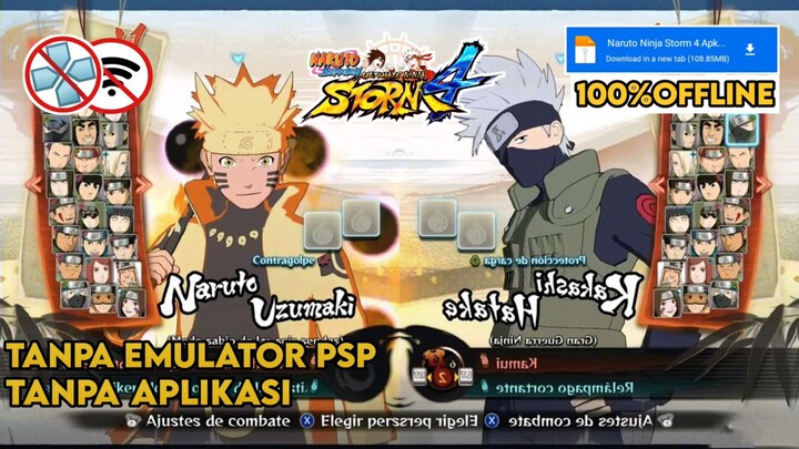 Main Game Naruto Shippuden Unlimited Ninja Storm 4 Sekarang Di Hp Android