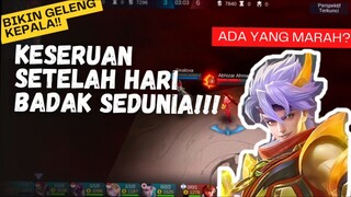 Kerandoman para player setelah hari BADAK sedunia !!!