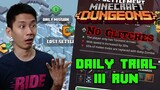 Daily Trial III Run, 9 Banners Modifiers, Mob Health Increase by 200%! NO GLITCHES!