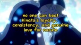 no one can beat hinata’s geniune love for naruto!