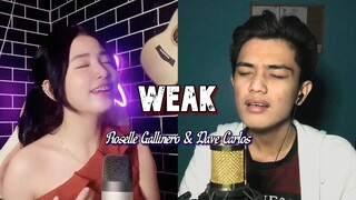 Dave Carlos & Roselle Gallinero - Weak (Cover)