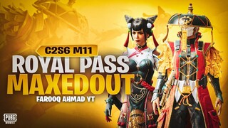 C2S6 M11 Royal Pass Maxing Out and 50 Royal Pass Giveaway | 🔥 PUBG MOBILE🔥