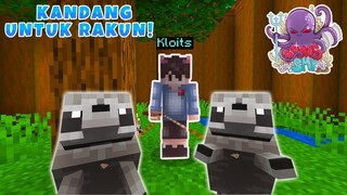 AKU BIKIN KANDANG RAKUN DI PANDA CITY! - Sans SMP S5