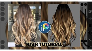 HAIR TUTORIAL | IBISPAINTX