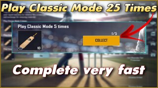 Play Classic Mode 5 Times | Play Classic Mode 15 Times | Play Classic Mode 25 Times