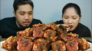 PORK ADOBO + FRIED TILAPIA + BULANGLANG | BIOCO FOOD TRIP | MUKBANG PHILIPPINES