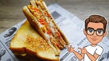 Korean Street Toast | Tasty Cabbage Toast | Egg & Cheese Toast | Simple Sandwich Recipe