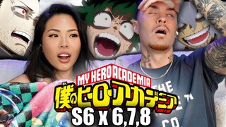 I F**KING CAN'T WITH THIS SEASON...My Hero Academia SEASON 6 Ep 6-8 REACTION