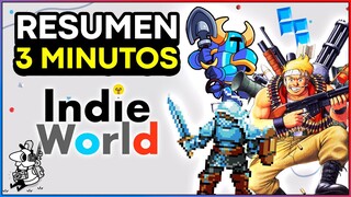 ¡RESUMEN en 3 MINUTOS! 🔴 Nintendo Direct INDIE WORLD Agosto 2021 (Nintendo Switch)