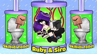 Nếu Noob Ruby Và Siro Có Cuộc Sống Của SKIBIDI TOILET Trong Minecraft Thì Sẽ Như Thế Nào !?