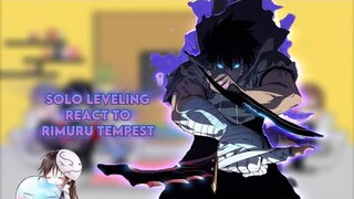 Solo Leveling react to Rimuru |Gacha reaction| ship: Rimuru x Milim