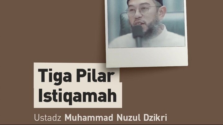 TIGA PILAR ISTIQAMAH
