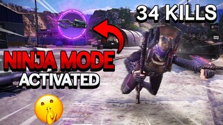 34 Kills as Ninja Solo vs. Squads! | Call of Duty Mobile Battle Royale