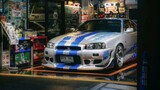 Nissan Skyline R34 Brian Fast Garage 🇹🇭