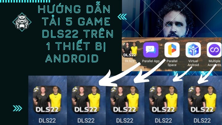 HƯỚNG DẪN TẢI 5 GAME DLS22 TRÊN 1 THIẾT BỊ VÀ CÁCH LIÊN KẾT FACEBOOK VÔ ACC THÀNH CÔNG